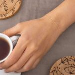 دستبند طلا زنانه مدل زنجیری استار